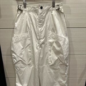 Isabel marant high rise cotton pants